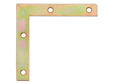 Zdjęcie: Kątownik meblowy 75x75x12 mm - 8 szt. ALBERTS