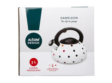 Zdjęcie: Czajnik nierdzewny 3 L kameleon ALTOMDESIGN