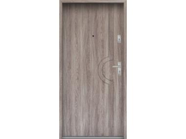 Drzwi wejściowe do mieszkań Bastion N-03 Dąb japoński 90 cm lewe OSP KR CENTER