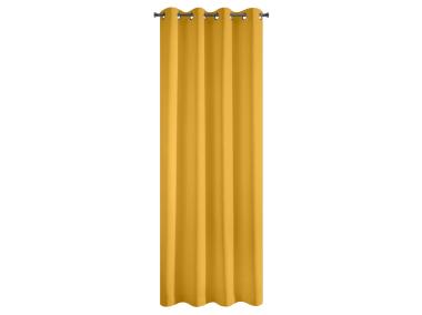 Zdjęcie: Zasłona gotowa Rita 140x250 cm musztardowy EUROFIRANY