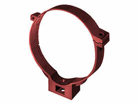 Uchwyt rynny Kanion 90 mm ceglasty WAVIN