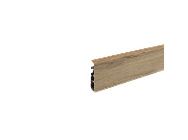 Zdjęcie: Listwa przypodłogowa PVC Hi Line Prestige 2,2x7,5 cm 2,50 m Marsylia Mat CEZAR