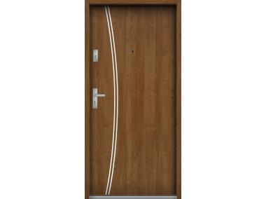 Zdjęcie: Drzwi wejściowe do mieszkań Bastion R-61 Olcha 80 cm prawe OSPŁ KR CENTER