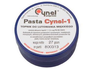 Zdjęcie: Topnik do lutowania miękkiego 27 g CYNEL