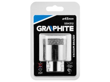 Zdjęcie: Otwornica diamentowa 45 mm x M14 GRAPHITE