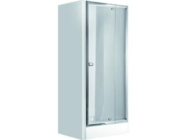 Zdjęcie: Drzwi prysznicowe wnękowe - uchylne Zoom chrom DEANTE