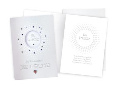 Zdjęcie: Karnet DKP-011 Chrzest KUKARTKA
