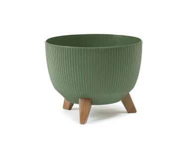 Zdjęcie: Misa Roma wood 400 mm jumper zielony leśny LAMELA