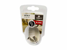 Wtyk F 7 mm 2 szt. BLJ09D DPM SOLID