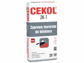 Zaprawa murarska do klinkieru ZK-1 CEKOL