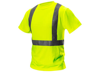 T-shirt ostrzegawczy, żółty, rozmiar M NEO