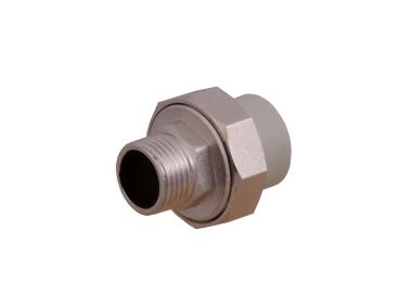 Zdjęcie: Śrubunek PP-R 25x3/4" gwint zewnętrzny IDMAR