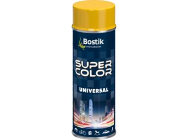 Lakier uniwersalny ogólnego zastosowania Super Color Universal żółty RAL 1023 400 ml BOSTIK