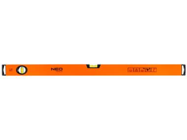 Zdjęcie: Poziomnica aluminiowa, 2 libelle, frezowana dolna powierzchnia, 80 cm NEO