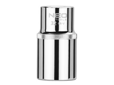 Zdjęcie: Nasadka dwunastokątna długa 1/2", 32 mm NEO