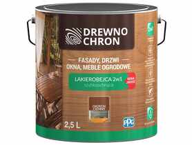 Lakierobejca 2w1 orzech ciemny 2,5 L DREWNOCHRON