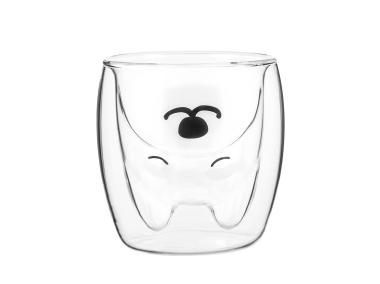 Zdjęcie: Szklanka termiczna Andrea Kids 260 ml dekorowany Piesek ALTOMDESIGN