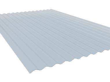 Płyta PVC fala 76/18 przezroczysta 90x250 cm SCALA