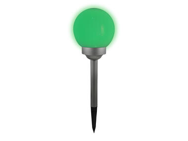 Zdjęcie: Lampka solarna kula 15 cm mleczna POLUX