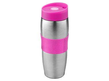 Zdjęcie: Kubek termiczny kapsuła 360 ml różowy FLORINA