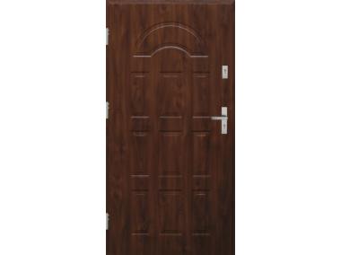 Drzwi zewnętrzne stalowo-drewniane Disting Fedora 01 Orzech 90 cm lewe KR CENTER
