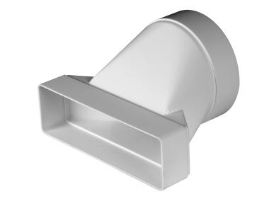 Zdjęcie: Łącznik przekrojów zmiennych 60x204/125 mm AWENTA