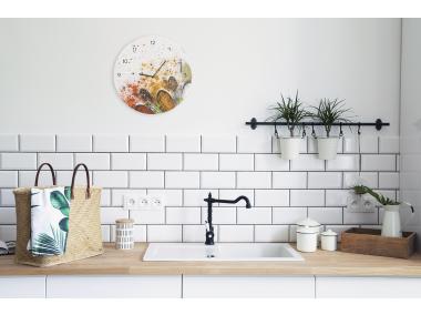 Zdjęcie: Zegar Glassclock 30 cm Bh005 Spoon STYLER