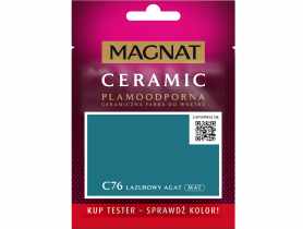 Farba Ceramic tester koloru lazurowy agat C76 30ml MAGNAT