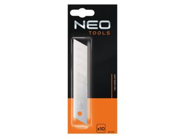 Zdjęcie: Ostrza łamane wymienne 18 mm, 10 sztuk NEO