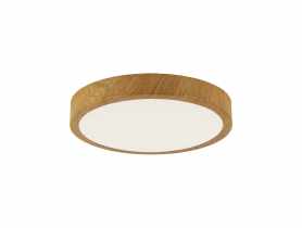 Plafoniera SMD Atut Led C Oak 24W kolor dąb STRUHM
