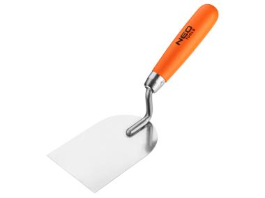 Zdjęcie: Kielnia sztukatorska podkówka, 80 mm, uchwyt drewniany NEO