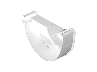 Denko wewnętrzne lewe Kanion 130 mm biały WAVIN