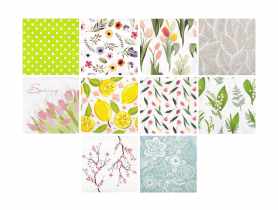 Serwetki Elegance Four seasons 33x33 cm, 20 sztuk Spring DEKOR