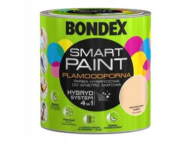 Zdjęcie: Farba plamoodporna grejpfrutowy sorbet 2,5 L BONDEX SMART PAINT