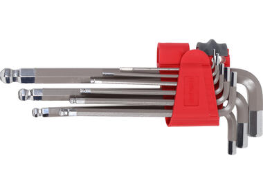 Zdjęcie: Klucze imbusowe z kulką kpl.9  szt. 1.5-10 mm, S2 PROLINE