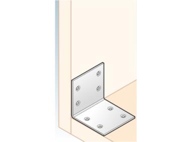 Zdjęcie: Kątownik szeroki z blachy ocynkowej 6x6x6 cm KSO3 DMX