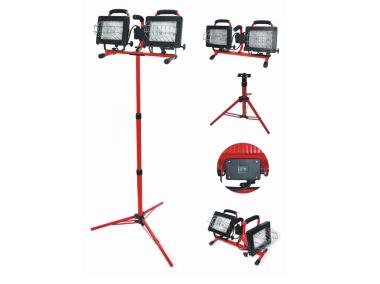 Zdjęcie: Lampa halogenowa na statywie 2x500 W PROLINE