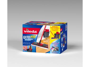 Zdjęcie: Mop Ultramax + ścierka Actifibre box zestaw VILEDA