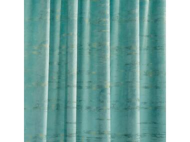 Zdjęcie: Zasłona andrean turkusowa-złota 135x280 cm CHIC HOME