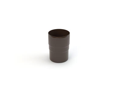 Zdjęcie: Złączka rury spustowej 63 mm ciemny brąz GAMRAT