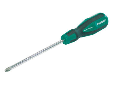 Zdjęcie: Wkrętak Pozidriv nr 2, 38 mm profesjonalny Soft Touch z zawieszką PROLINE