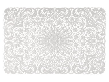 Zdjęcie: Podkładka stołowa Lace 30x45 cm biały UNIGLOB