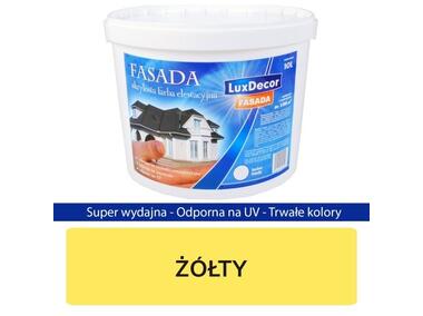 Zdjęcie: Farba fasadowa 5 L żółta LUXDECOR