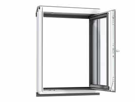 Okno kolankowe VFB MK35 2068 drewniane, 3-szybowe, malowane na biało VELUX