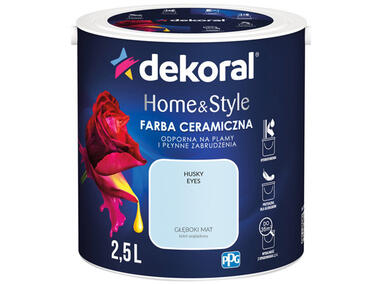 Zdjęcie: Farba ceramiczna Home&Style husky eyes 2,5 L DEKORAL
