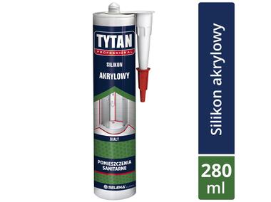 Zdjęcie: Silikon akrylowy 280 ml biały TYTAN PROFESSIONAL