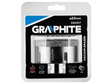 Zdjęcie: Otwornica diamentowa 83 mm x M14 GRAPHITE