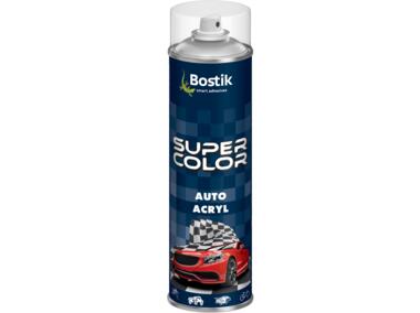 Zdjęcie: Lakier akrylowy motoryzacyjny Super Color Auto Acryl bezbarwny 500 ml BOSTIK