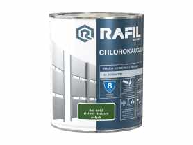 Emalia chlorokauczuk zielony liść RAL6002 0,75L RAFIL