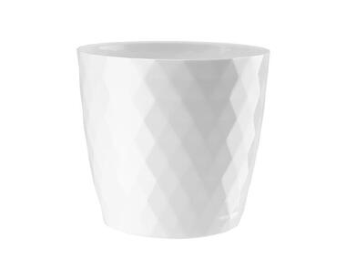 Zdjęcie: Doniczka Cristal 18 cm biała VERDENIA